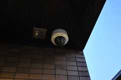 マンションのエントランスは監視カメラ付き。(2010-10-10,共用部,OTHER,1F)