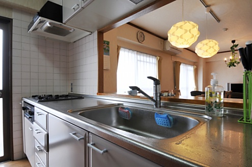 シンクの様子。(2011-05-29,共用部,KITCHEN,7F)