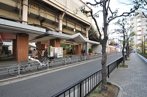 JR関西本線・東部市場前駅の様子。(2013-01-31,共用部,ENVIRONMENT,1F)