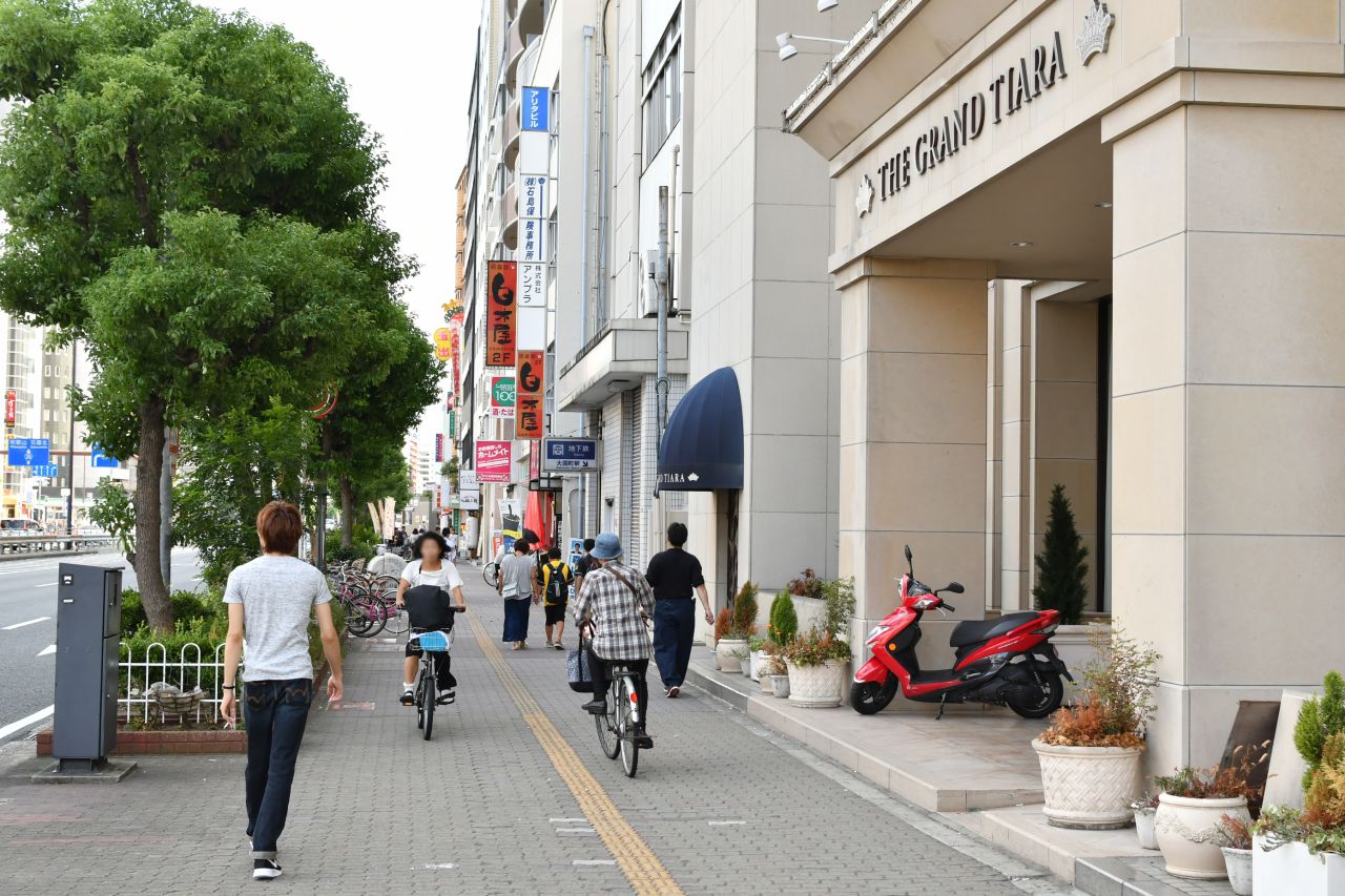 大阪市営地下鉄御堂筋線・大国町駅前の様子。(2017-08-30,共用部,ENVIRONMENT,1F)