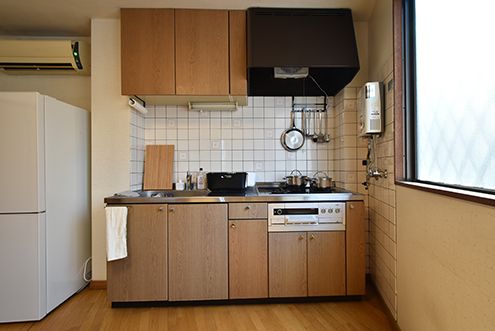 キッチンの様子。(2016-07-04,共用部,KITCHEN,1F)