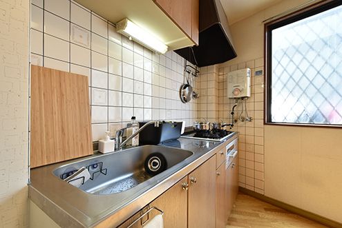 キッチンの様子2。(2016-07-04,共用部,KITCHEN,1F)