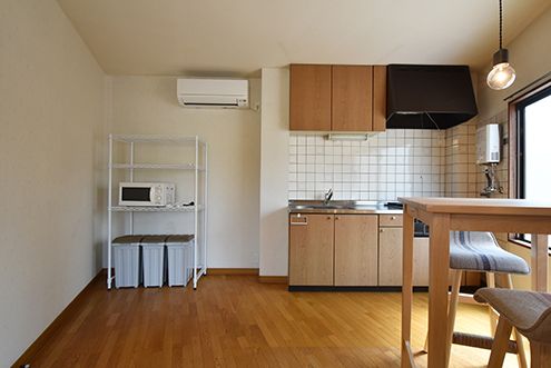 専有部内にキッチンも用意されています。（201号室）(2016-07-04,専有部,ROOM,2F)