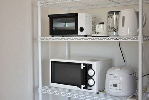キッチン家電の様子。（301号室）(2016-07-04,専有部,ROOM,3F)