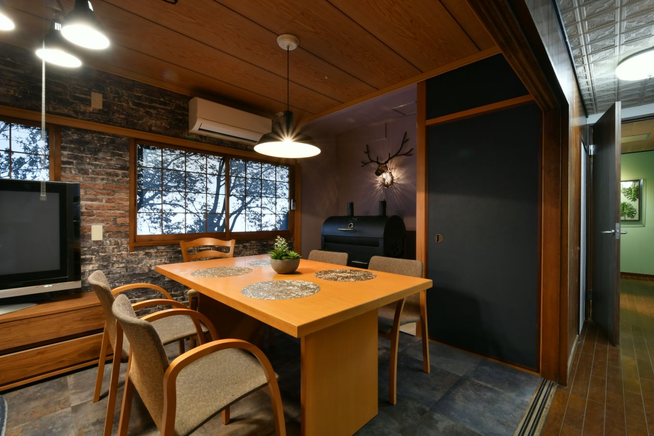 ダイニングテーブルの様子。(2019-01-17,共用部,LIVINGROOM,1F)