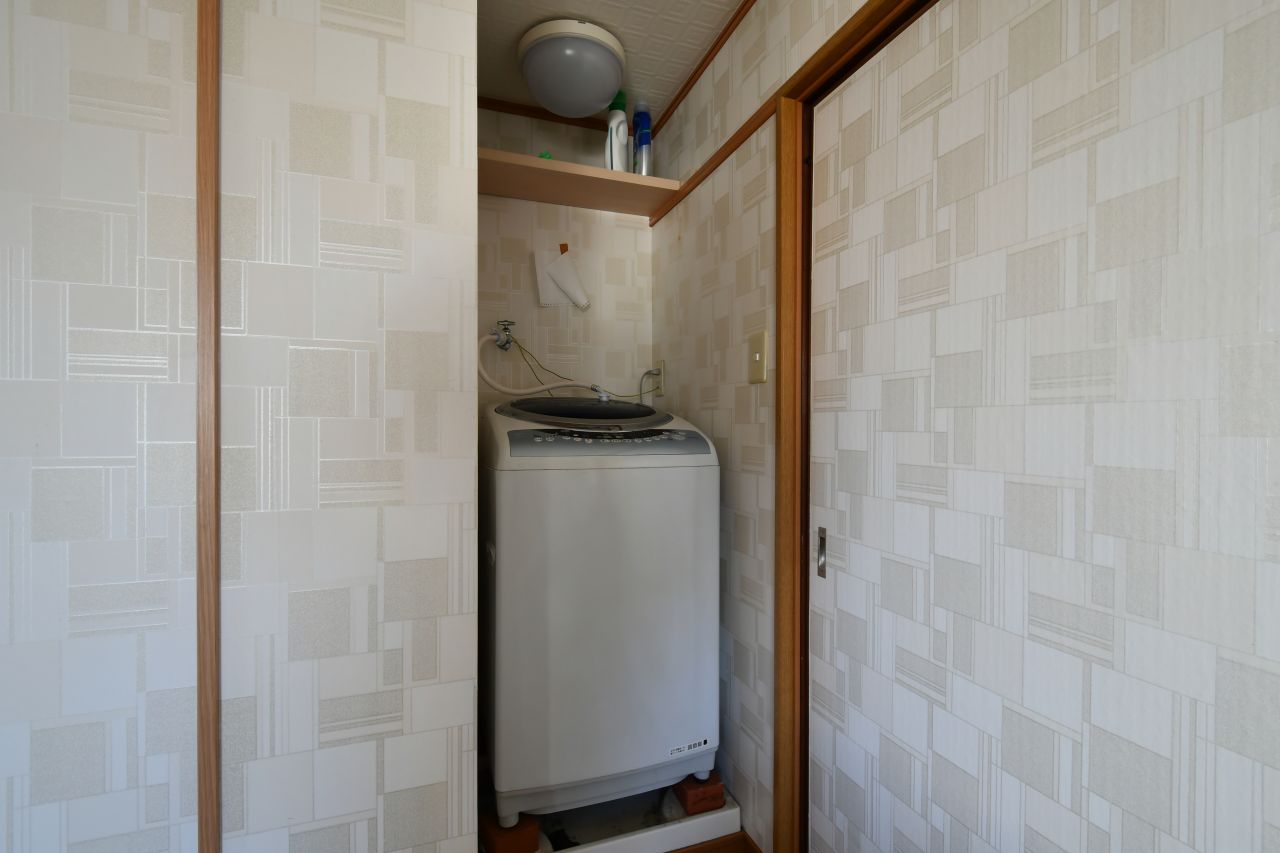 洗濯機の様子。(2022-02-17,共用部,LAUNDRY,2F)