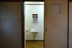 トイレの様子。（205号室）(2022-02-17,専有部,ROOM,2F)