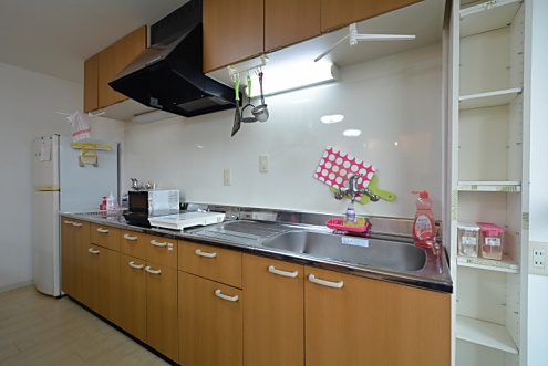 キッチンの様子。(2015-11-17,共用部,KITCHEN,4F)