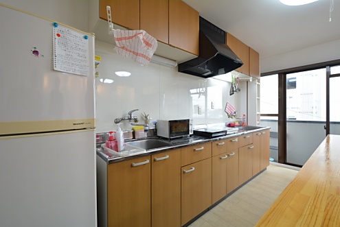 キッチンの様子2。(2015-11-17,共用部,KITCHEN,4F)