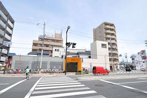大阪市営地下鉄今里筋線・清水駅の様子。(2011-08-08,共用部,ENVIRONMENT,1F)