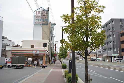 大阪市営地下鉄今里筋線・清水駅前の様子。(2015-11-17,共用部,ENVIRONMENT,1F)