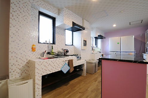 キッチンの様子。(2013-04-30,共用部,KITCHEN,1F)