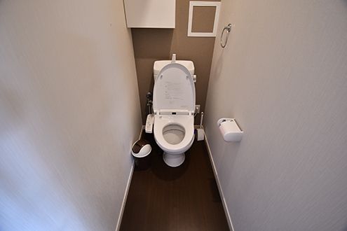 ウォシュレット付きトイレの様子。|6F トイレ