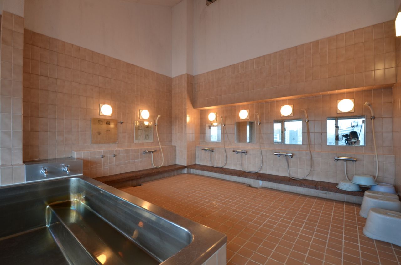 大浴場の様子2。(2015-09-01,共用部,BATH,7F)
