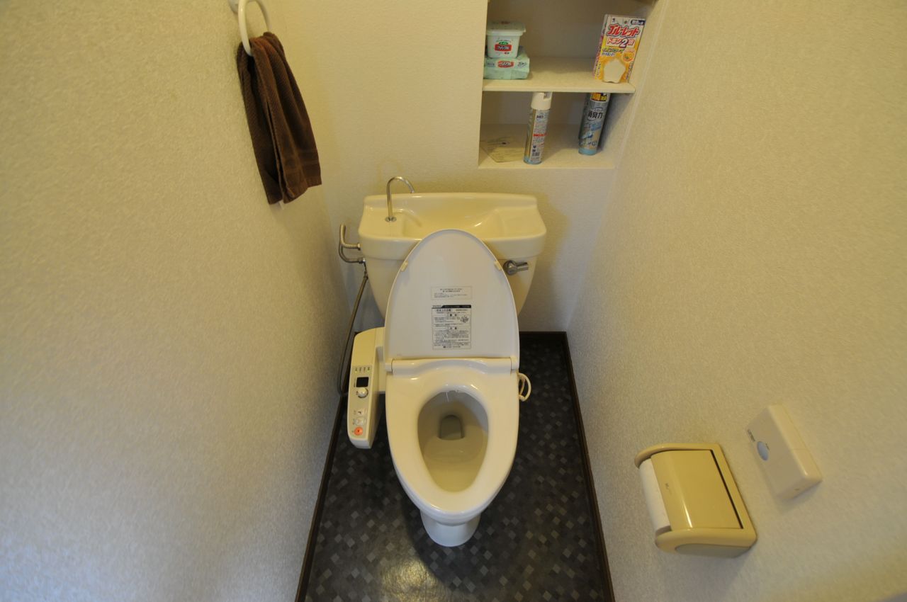 ウォシュレット付きトイレの様子。(2012-07-13,共用部,TOILET,6F)