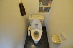 ウォシュレット付きトイレの様子。(2012-07-13,共用部,TOILET,6F)