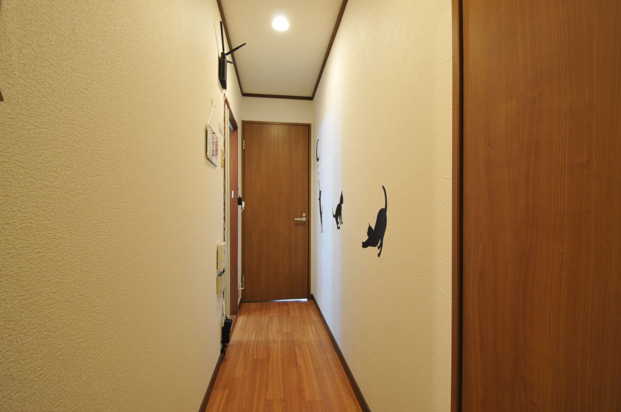 廊下の様子。(2012-07-13,共用部,KITCHEN,6F)