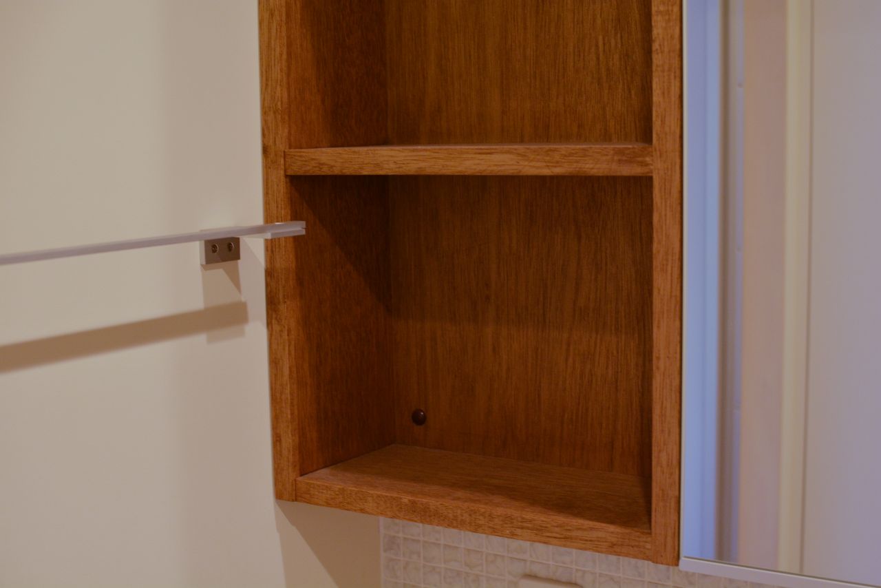 部屋ごとに使える収納棚。(2022-04-01,共用部,WASHSTAND,1F)