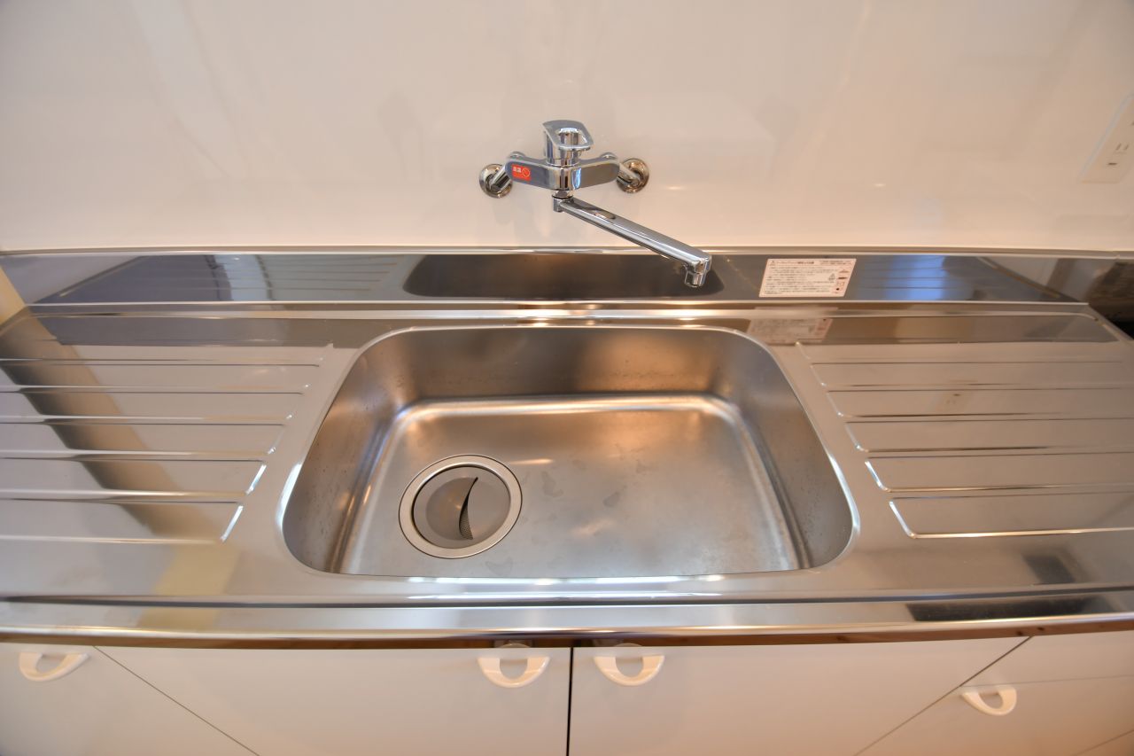 シンクの様子。(2022-04-01,共用部,KITCHEN,2F)