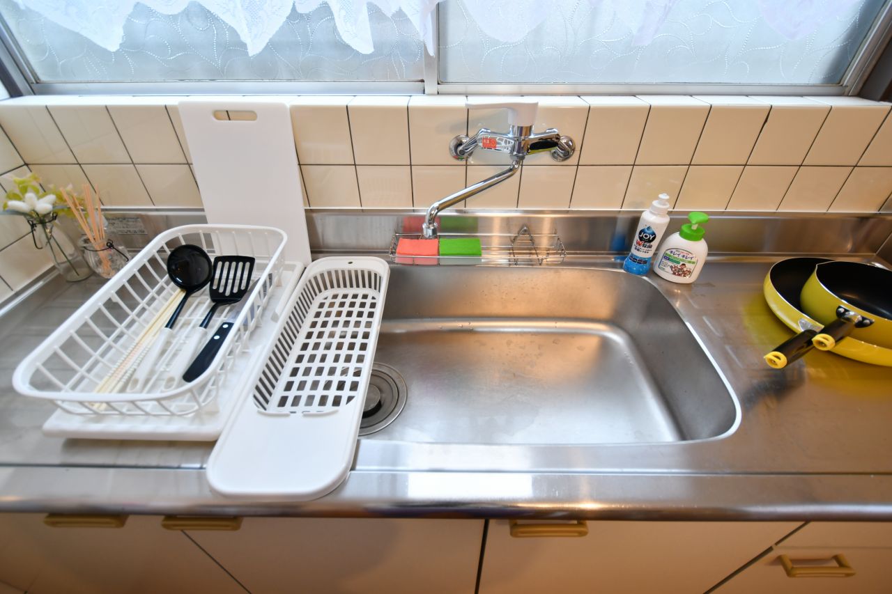 シンクの様子。(2020-03-10,共用部,KITCHEN,1F)