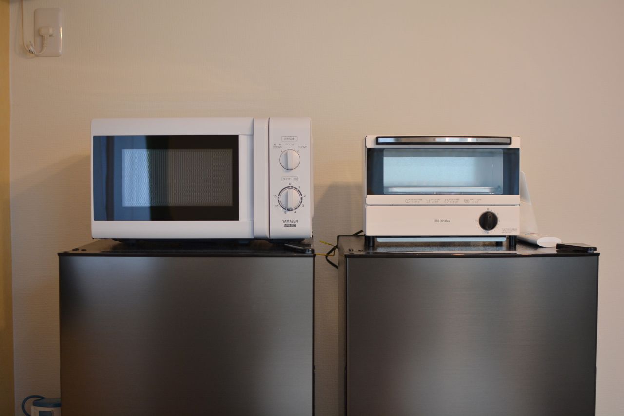 キッチン家電の様子。(2020-03-10,共用部,KITCHEN,1F)