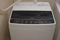 洗濯機の様子。(2020-03-10,共用部,LAUNDRY,1F)
