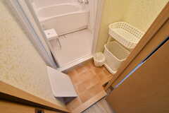 バスルームの脱衣室。(2020-10-22,共用部,BATH,1F)