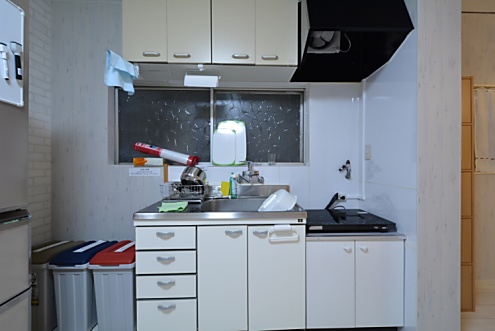 キッチンの様子2。(2014-12-08,共用部,KITCHEN,1F)