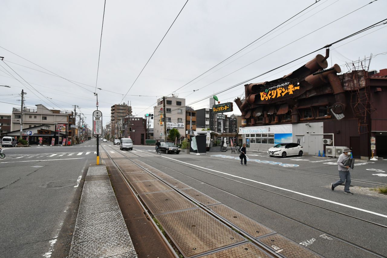 阪堺電軌阪堺線・塚西駅前の様子。(2020-10-22,共用部,ENVIRONMENT,1F)