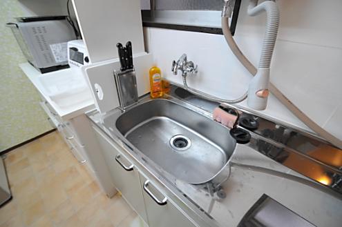 シンクの様子。(2012-08-18,共用部,KITCHEN,2F)