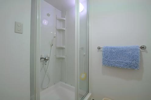 シャワールームの様子。(2012-08-18,共用部,BATH,2F)