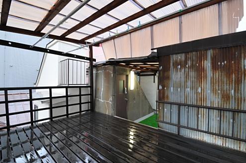 物干し台の様子2。(2012-08-18,共用部,OTHER,4F)