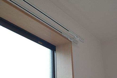 カーテンレールは二重です。（207号室）(2016-11-14,専有部,ROOM,2F)