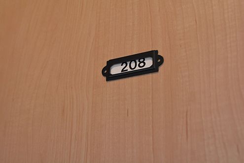 専有部のサイン。（208号室）(2016-11-14,専有部,ROOM,2F)