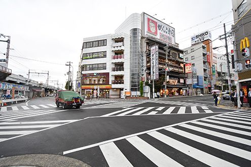 大阪環状線・桃谷駅前の様子。(2016-11-14,共用部,ENVIRONMENT,1F)