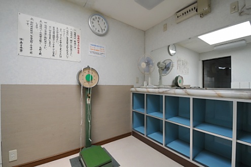脱衣室の様子。(2013-05-21,共用部,BATH,1F)