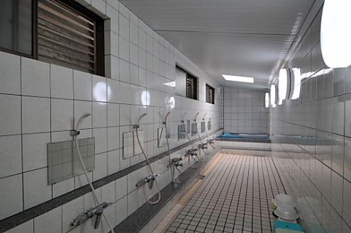大浴場の様子。(2013-05-21,共用部,BATH,1F)