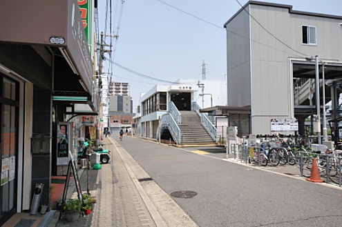 杉本町駅の様子。(2013-05-21,共用部,ENVIRONMENT,1F)