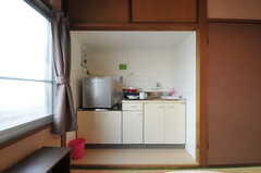 キッチンの様子。（207号室）(2012-01-13,専有部,ROOM,2F)