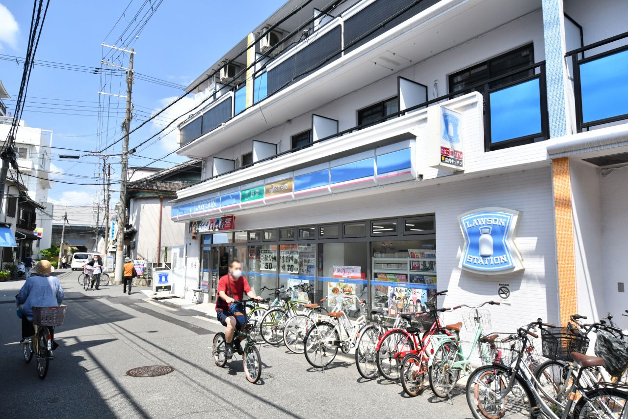 シェアハウス最寄りのローソン。(2021-06-23,共用部,ENVIRONMENT,1F)