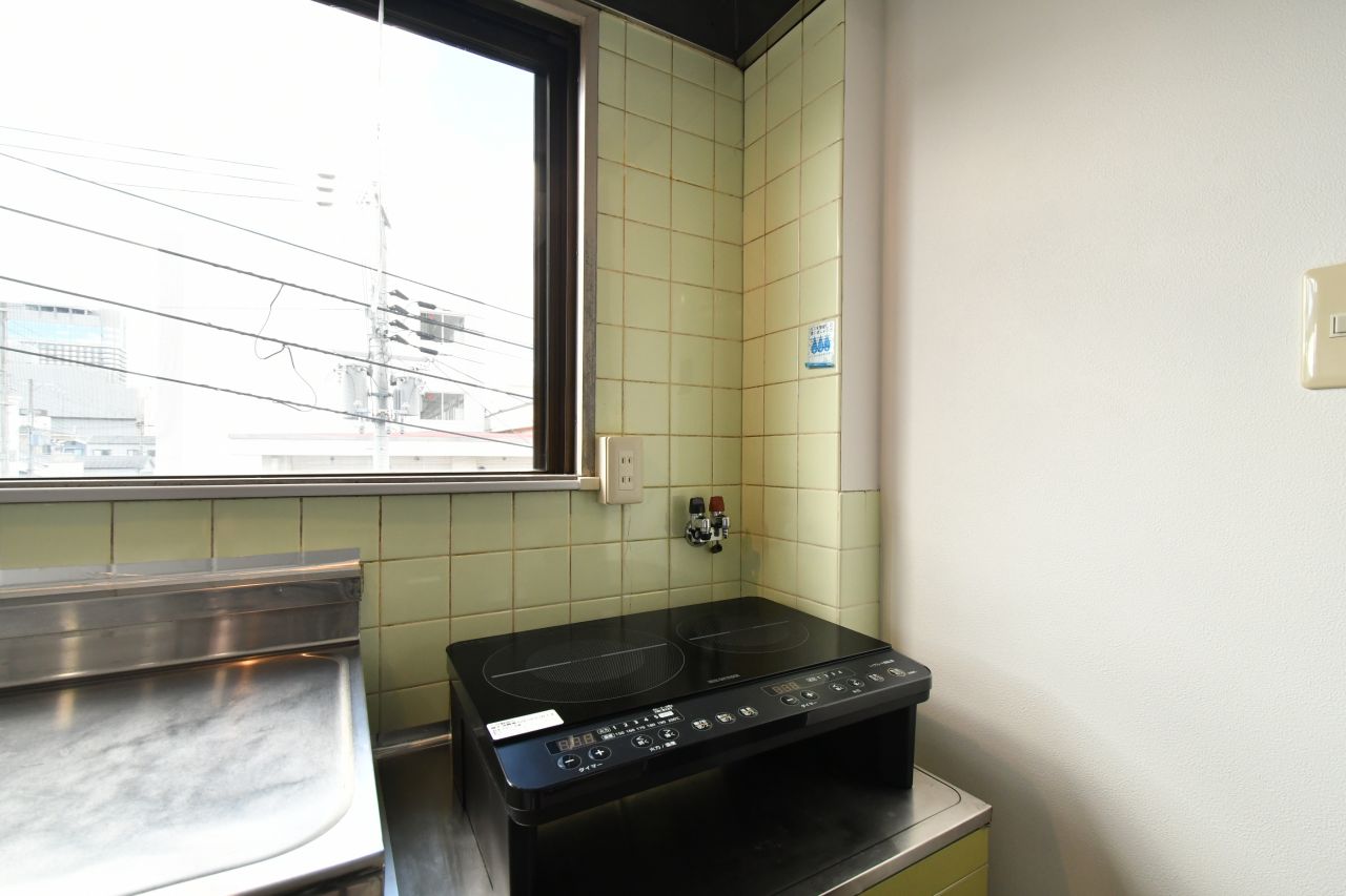 IHクッキングヒーターの様子。(2020-12-17,共用部,KITCHEN,3F)