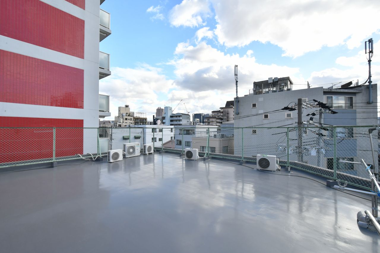 屋上の様子2。(2020-12-17,共用部,OTHER,4F)