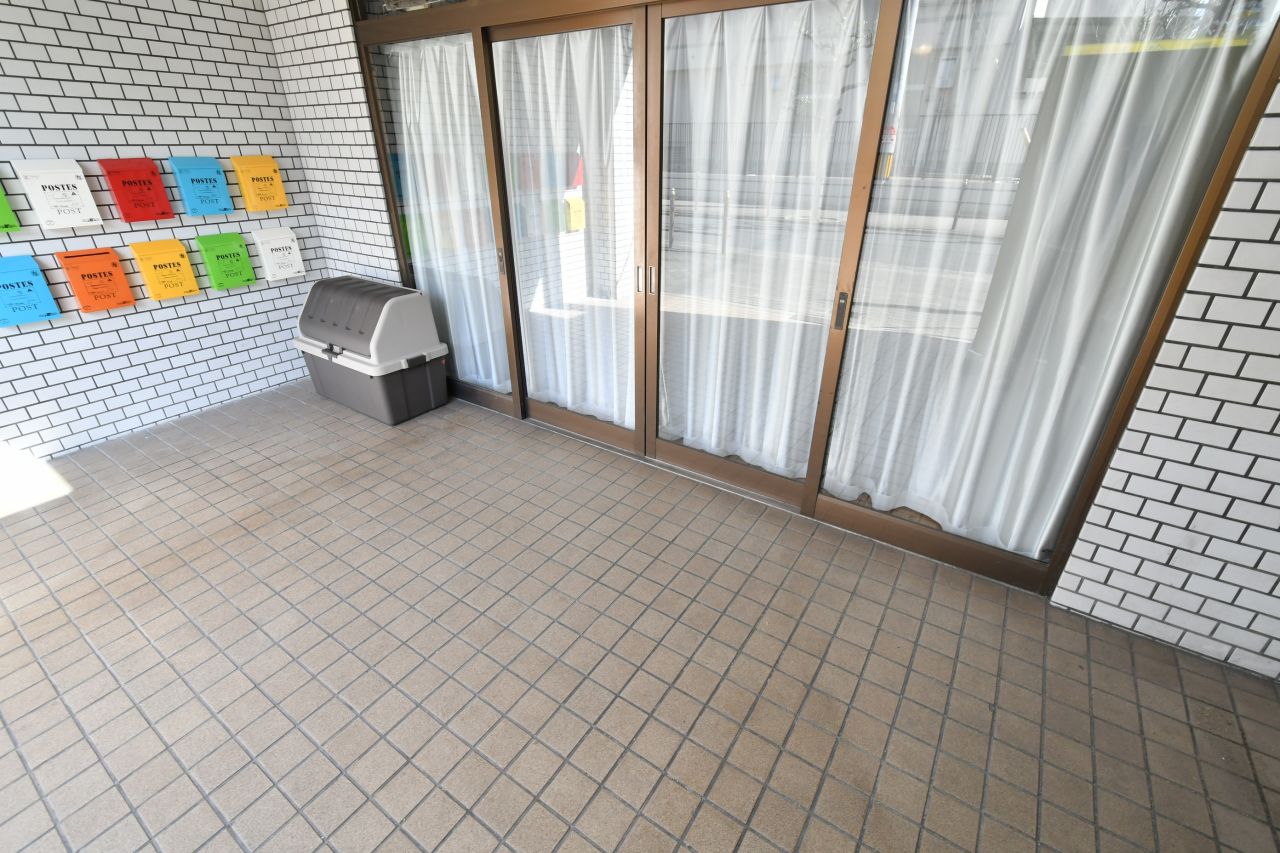 自転車置場の様子。(2020-12-17,共用部,GARAGE,1F)