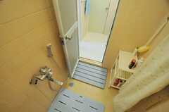 シャワールームの様子。(2013-02-05,共用部,BATH,4F)