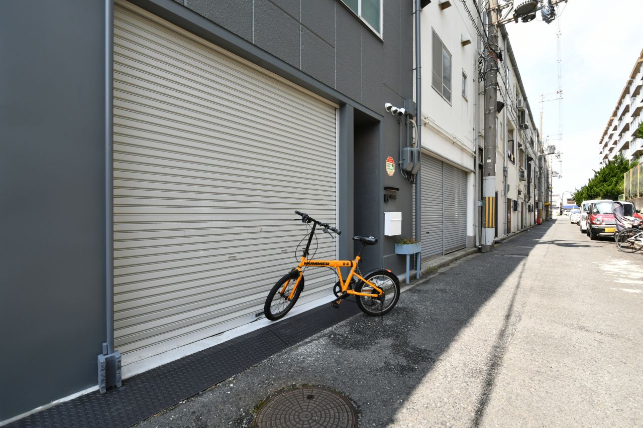 自転車置き場の様子。(2020-07-01,共用部,GARAGE,1F)