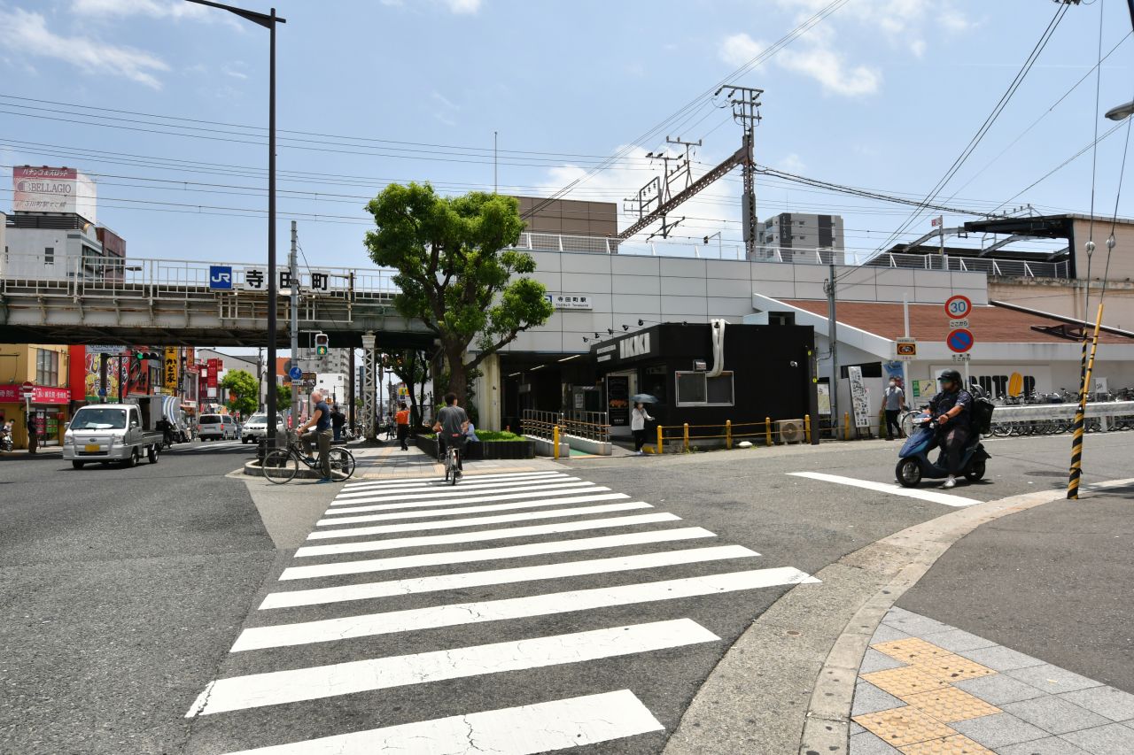 大阪環状線・寺田町駅の様子。(2020-07-01,共用部,ENVIRONMENT,1F)