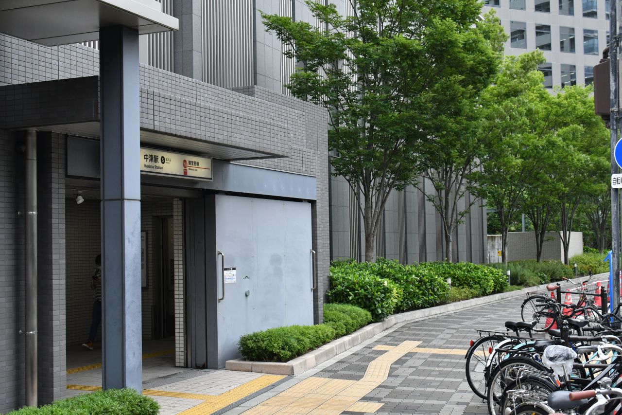 大阪市営地下鉄御堂筋線・中津駅の様子。(2020-07-07,共用部,ENVIRONMENT,1F)