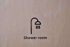 シャワールームのサイン。(2020-07-07,共用部,OTHER,3F)