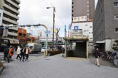 堺筋線・恵美須町駅の様子。(2015-01-12,共用部,ENVIRONMENT,1F)