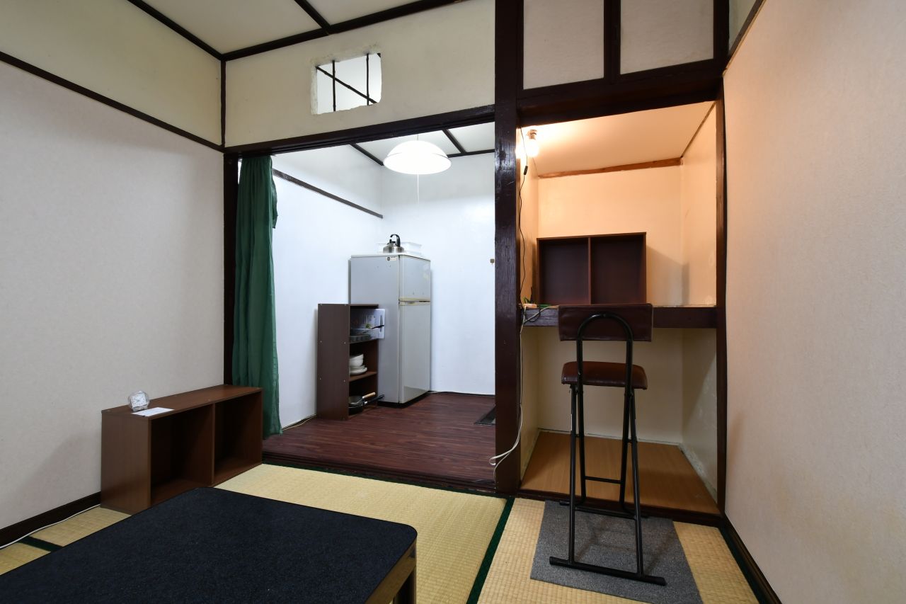 押し入れを活用したスペースも面白いポイント。(2017-08-30,専有部,ROOM,3F)
